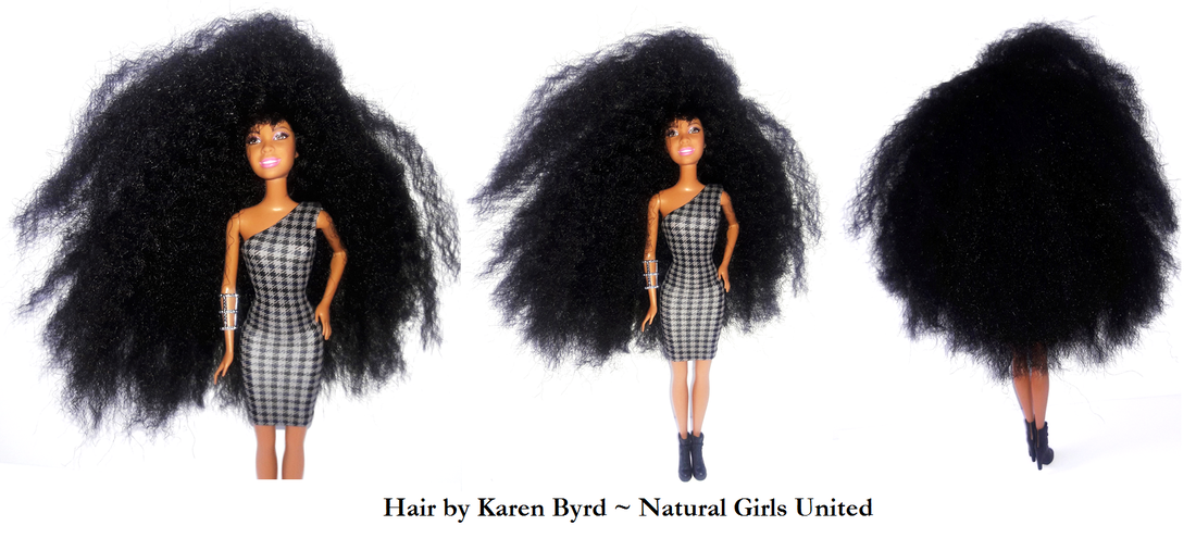 Natural hair Dolls