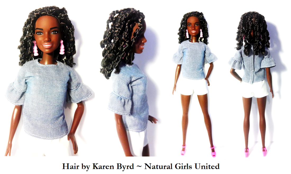 WORK  Black barbie, Natural hair doll, Black doll